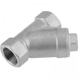 3/4" DN20 SS304 PT Thread Stainless Steel Y Type Strainer Pump Filter