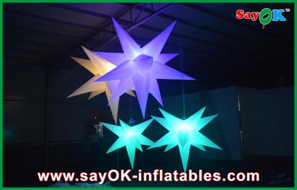 Led Party Inflatable Lighting Decoration Beautiful Inflatable Star