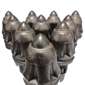 China Auger Round Shank Bullet Teeth Bit 25mm Rock Bucket supplier