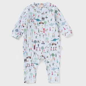 Newborn Baby Onesie 100% Combed Cotton Blank Baby Clothes Support Customization Wholesales New Born Baby Rompers