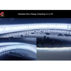 Waterproof IP68 Double row led strip lights support customizable lighting color  12V 24V 210V 220V Available