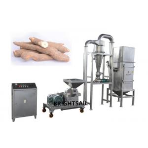 Food Powder Wheat Making Machine , Grain Grinder Machine Cassava Yam Flour Milling