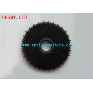 China Black Color JUKI 8MM SMT Feeder Accessories Iron Gear E11027060A0 Metal Material supplier