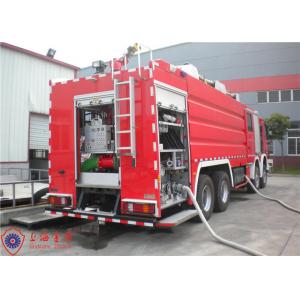 China Actros 4160 8x4 Drive Heavy Duty Foam Fire Truck with Remote Control Fire Monitor supplier