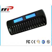 China 16 Slot AA AAA LCD Battery Charger NIMH NiCad Alkaline Batteries on sale