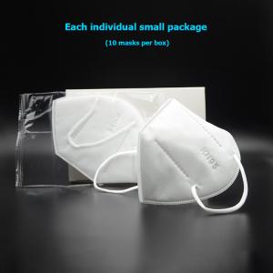 China Haze Proof KN95 Face Mask , Dustproof Disposable KN95 Mask Breathable wholesale