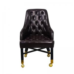 VIP Comfortable Poker Chairs Casino Baccarat Poker Machine Chair