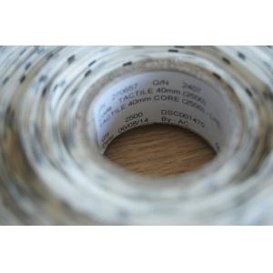 Custom PET Triangle Tactile Labels To Alert The Blind , 25mm Diameter
