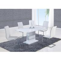 China MDF High Gloss Spray Paint 46kgs Modern Dining Table on sale