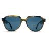 AS081 CR 39 Material de lente Acetato de marco Gafas de sol para pilotos y forma de los ojos
