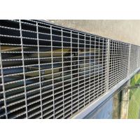 China High Strength 6mm Galvanized Steel Grating Walkway Anti Corrosion Bar Fence on sale