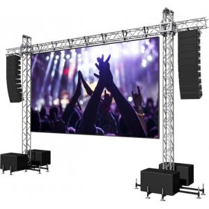 P3.91 P4.81 200W LED Stage Screen Rental 500X1000mm Cabinets