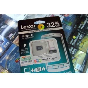 China Lexar Micro SDHC Card Class10 (32GB) Price $55 supplier