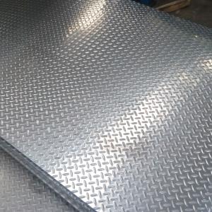 Anti Slip Decorative Stainless Steel Checkered Plate 1250 1500mm
