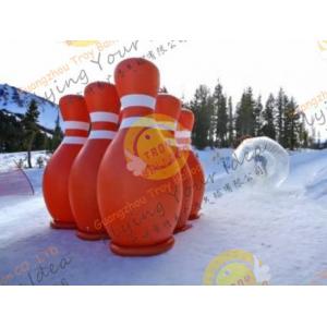 3.6m Big Inflatable Sport Balloons , UV Protected Printing Outdoor Inflatable Bowling