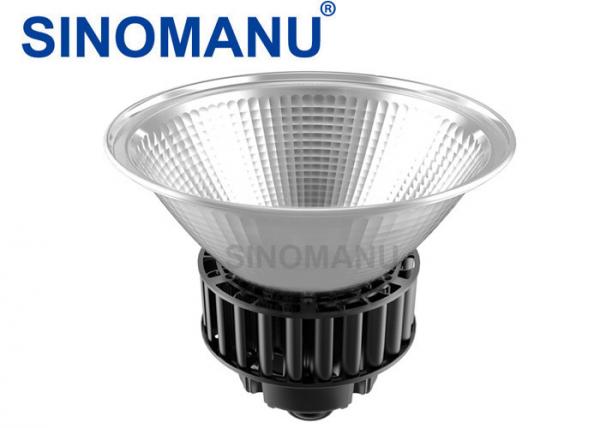 Outdoor Black High Power LED High Bay Lights 6063 Aluminum Alloy Heat Sink