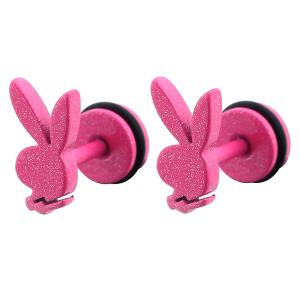 China Stainless Steel fashion cartoon rabbit avatar New Design health care stud Earring gift for girls supplier