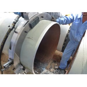 China Separe dois à metade para a tubulação estreita da situação que sulca a elevada precisão do corte de máquina supplier