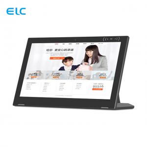 China Touch Screen Desktop Tablets 15.6 Inch Smart Interactive Tabs With POE RJ45 NFC supplier