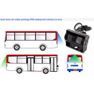 24V Video Dual Vehicle Surveillance Camera High Resolution for Monitoring System