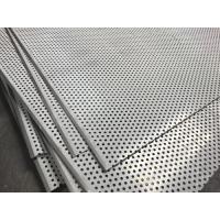 China 316 Stainless Steel Perforated Sheet Metal Custom Perforated SS Sheet on sale