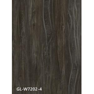 GL-W7202-4 Walnut Vinyl Click SPC Flooring Freely Flowing Style