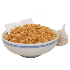 China Root Part Dehydrated Dry Food Fried Garlic Granules With Size 8 - 16 Mesh supplier