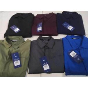 Solid Color Business Men'S Casual Stretch Shirts 59% Cotton 35% Nylon