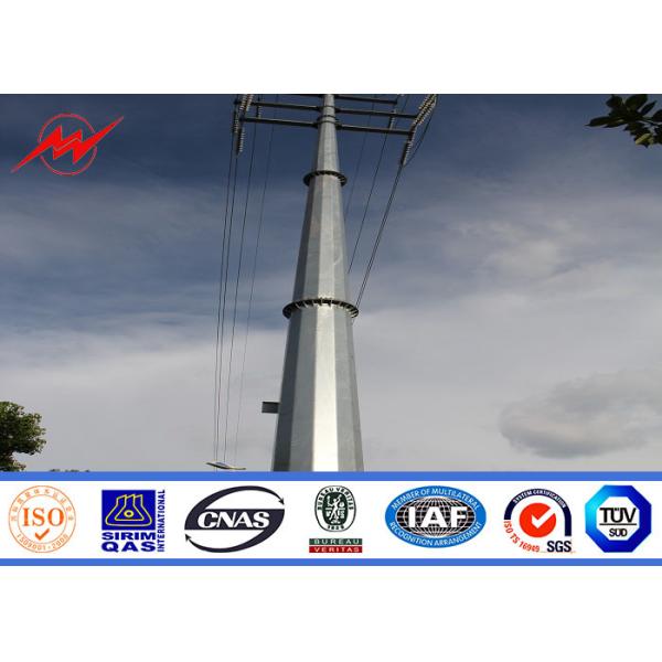 China 10kv ~ 550kv poste para uso general de acero eléctrico para la línea proyecto de la distribución de poder wholesale