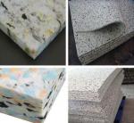 China Fire-proof cheap rebonded foam mattress