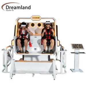 China Dreamland Exclusive Version Vitual Worlds VR Immersive 9D VR Virtual Reality Experience VR Panda Warrior with 720 Degree Rotation Simulator wholesale