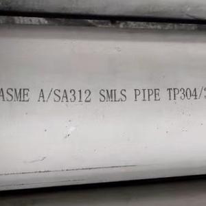 40S Stainless Steel Pipe  312 316L Seamless Stainless Steel Pipe