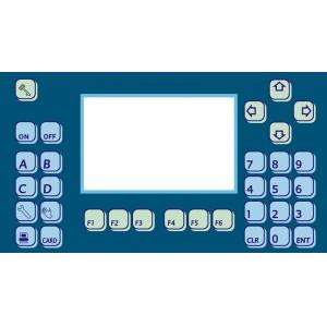 China Micro Wave Oven Membrane Switch Panel With Custom Membrane Keypad supplier