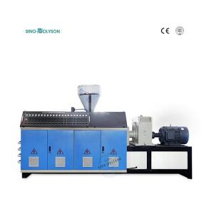 China CE ISO Certified SJZ-80/156 Conical Twin Screw Extruder for PVC Wall Panel Production supplier