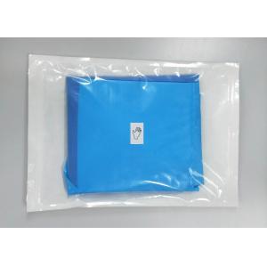 Blue Color Sterile Disposable Surgical Drapes Alcohol Repellent Fluid Absorbent