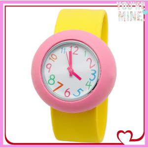 China 2014 Fashion wholesale adults kids silicone slap watches with snap band supplier