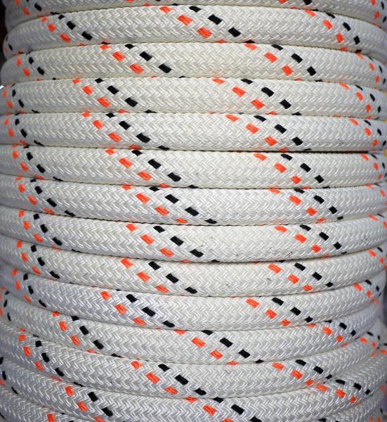 UHMWPE Rope 8 Strand Double Braided HMPE Port Towing Ship Super Mooring System Rope