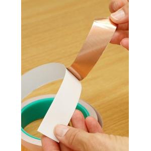 China 0.1mm 25mm Conductive Adhesive Copper Tape Double Sided Adhesive Thermal Conductive Tape supplier