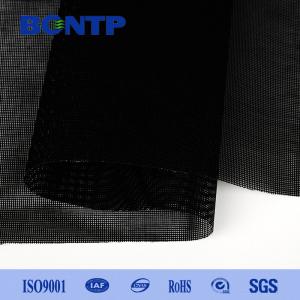 China 250D BLACK COLOR PVC Coated Polyester Fabric mesh fabric for tent PVC Coated Mesh Tarp Net supplier