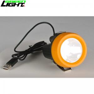Lightweight LED Mining Hard Hat Lights 10000lux GL2.5-C For Underground