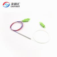 China 0.9mm SC APC 1x2 1310/1550nm Fiber Optic Fused Coupler on sale