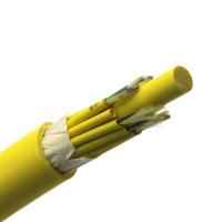 China Indoor Fiber Optic Breakout Cable 96 Core 144 Core Distribution SM OM3 OM4 Fiber Cable on sale