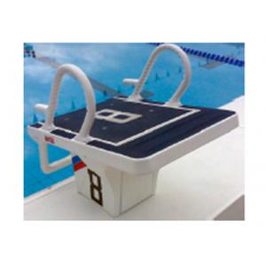 China Standard Competition Swimming Pool Starting Platform 0.7m * 0.5m * 0.4m Size supplier