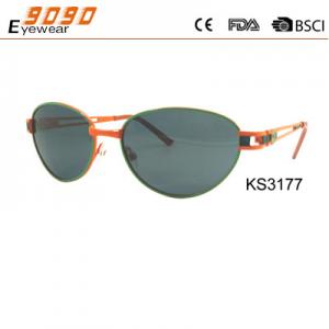 2017 Polarized Sunglasses for Children and Kids Fashion Sunglasses,made of metal