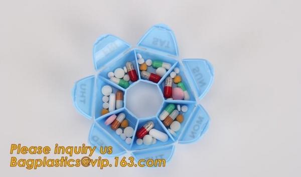 Pill Box for Pharamcy Promotion free pill box fancy weekly pill box,tablet drug