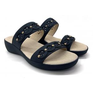 Rubber Sole Material Pink Flat Sandals Women Fashionable For Casual Occasions