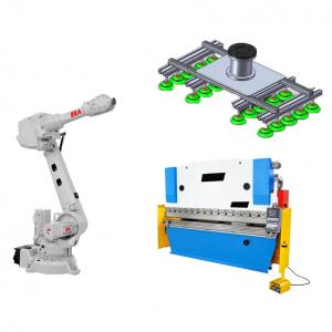 China IRB4600 CNC Robot ABB Robot Arm Electric Gripper For Pick And Place Work With Bending Machine supplier
