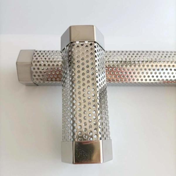 0.8mm Thick Smoking Filter Screen Mesh BBQ Pellet Tube Smoker 6 inch