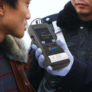 China High Sensitivity Alcohol Breathing Analyzer Machine With Embedded Printer supplier