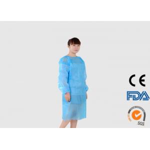 Lightweight Disposable Medical Gowns , PP Coated PE Disposable Sterile Gowns